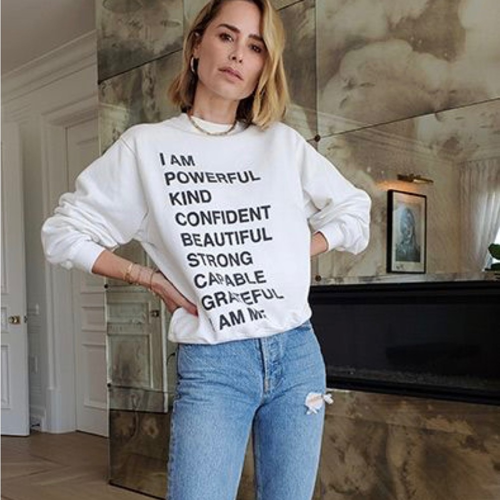 Anine Bing Empowerment sweatshirt xs